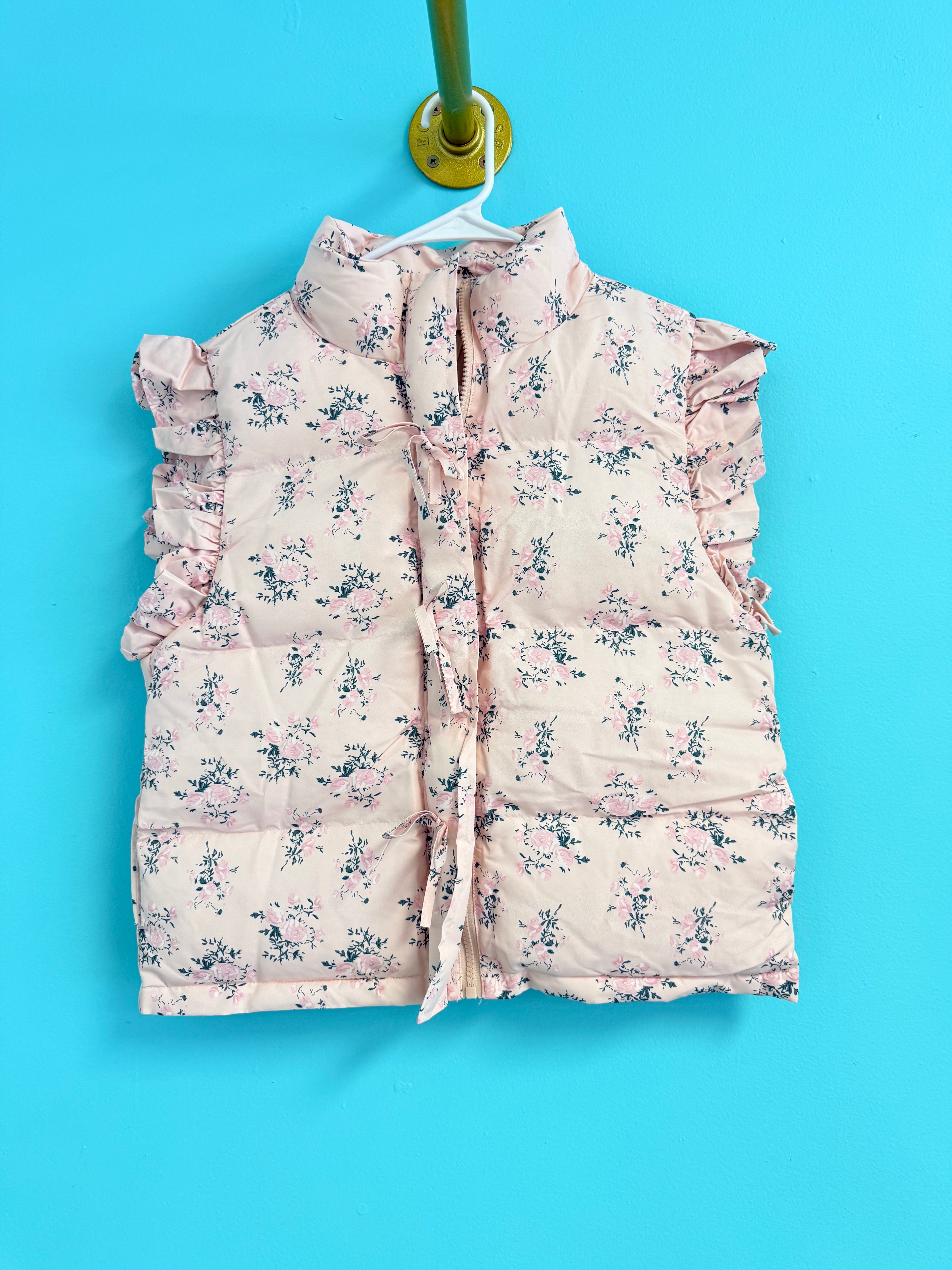 Floral vest