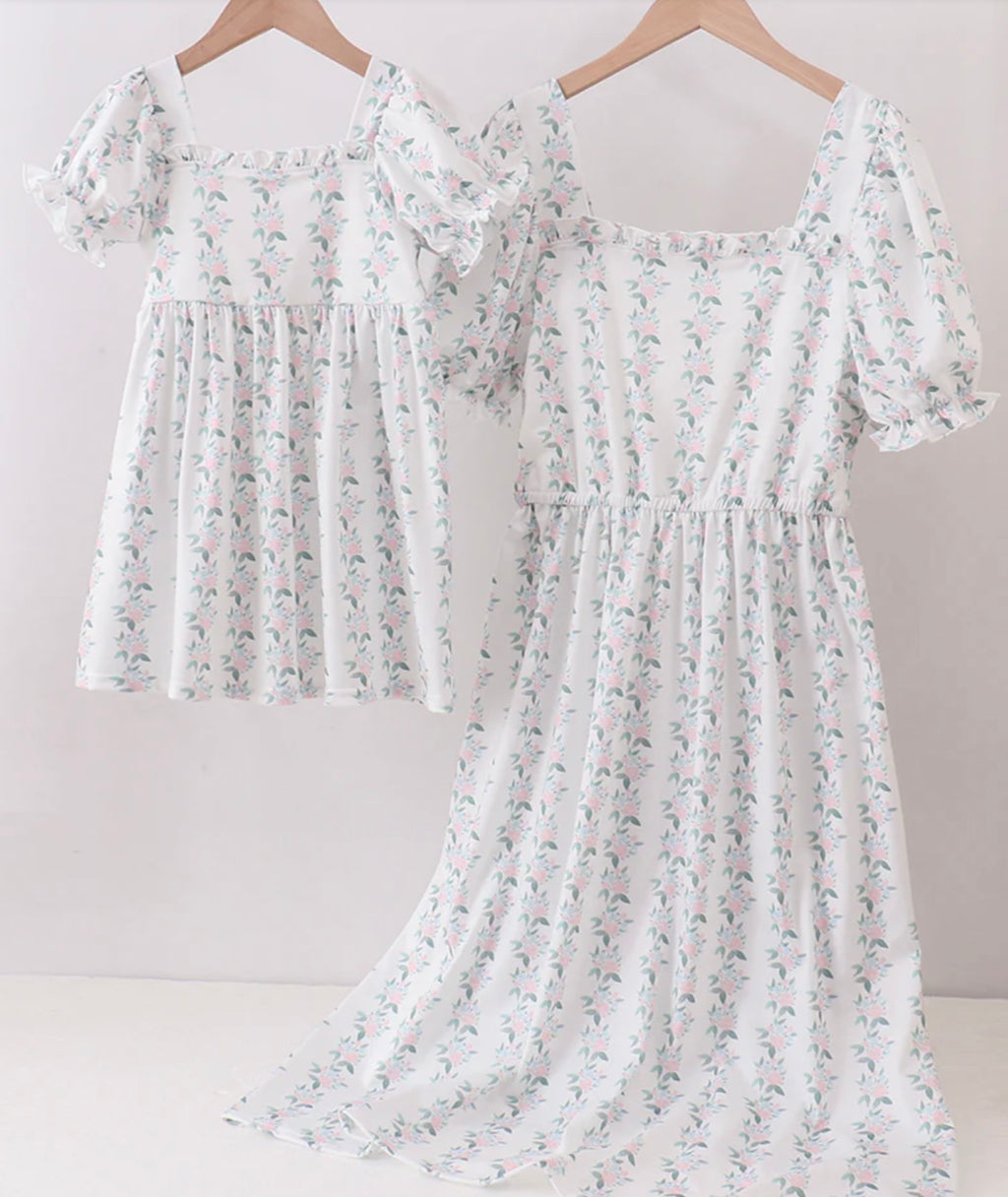 Mommy & Me floral