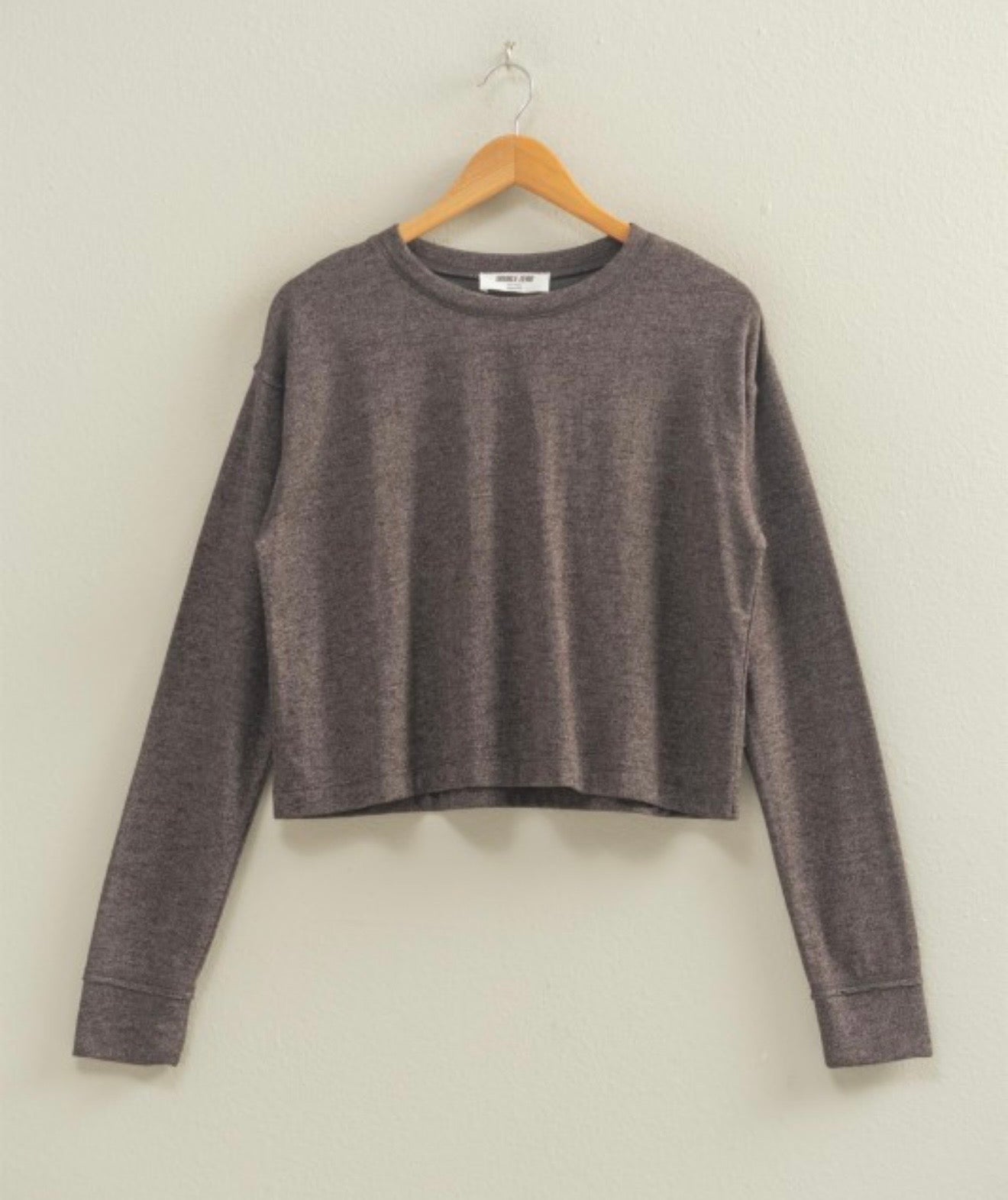 Cropped sweatshirt
